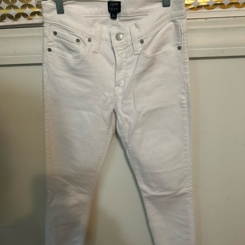 J. Crew Women's White Jeans